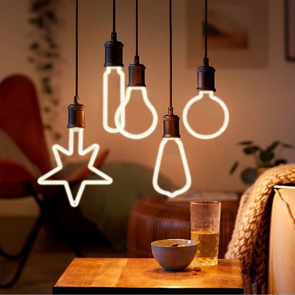 LED Abstract Edison Bulb