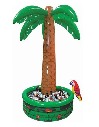 Jumbo Inflatable Palm Tree Drinks Holder