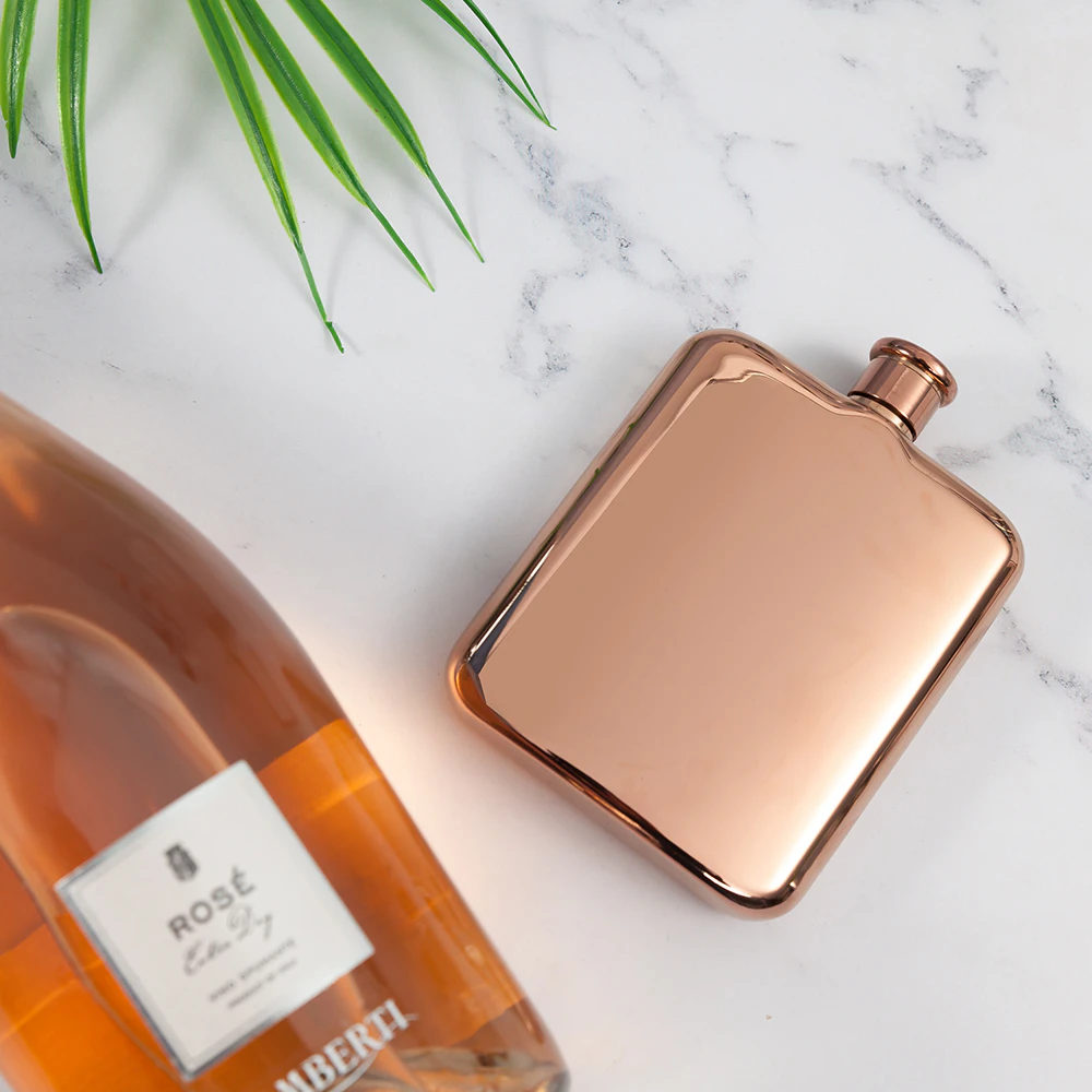 Rose Gold Flask