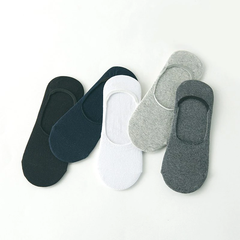 Mens Invisible Cotton Socks