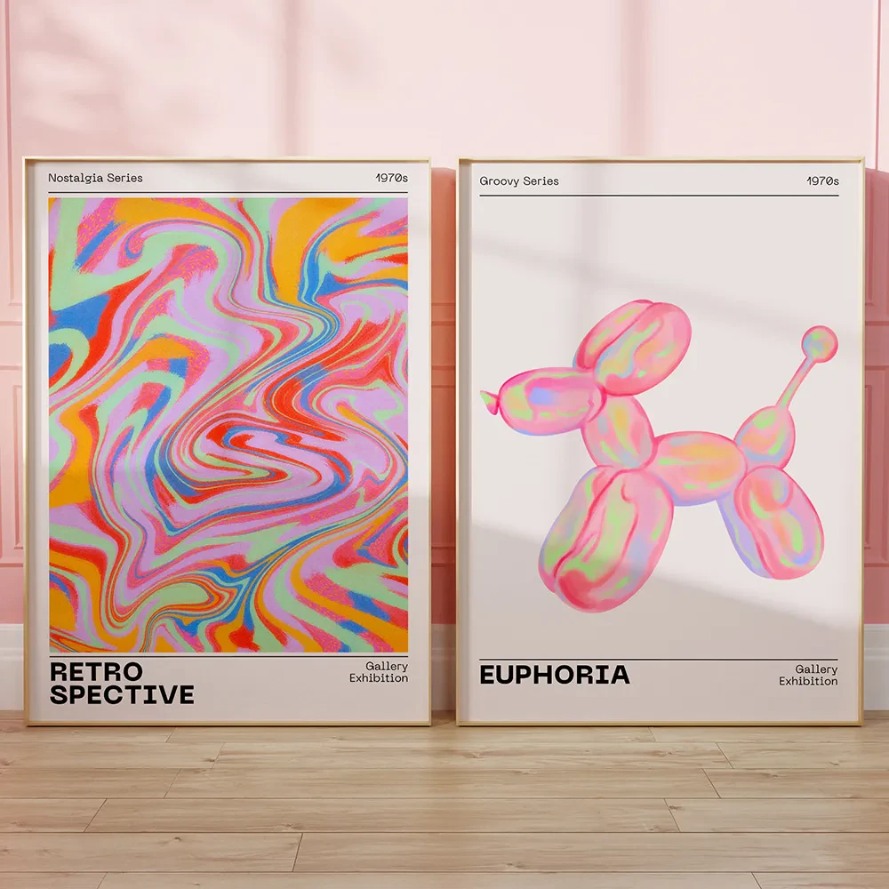 Groovy Gradient Wall Art