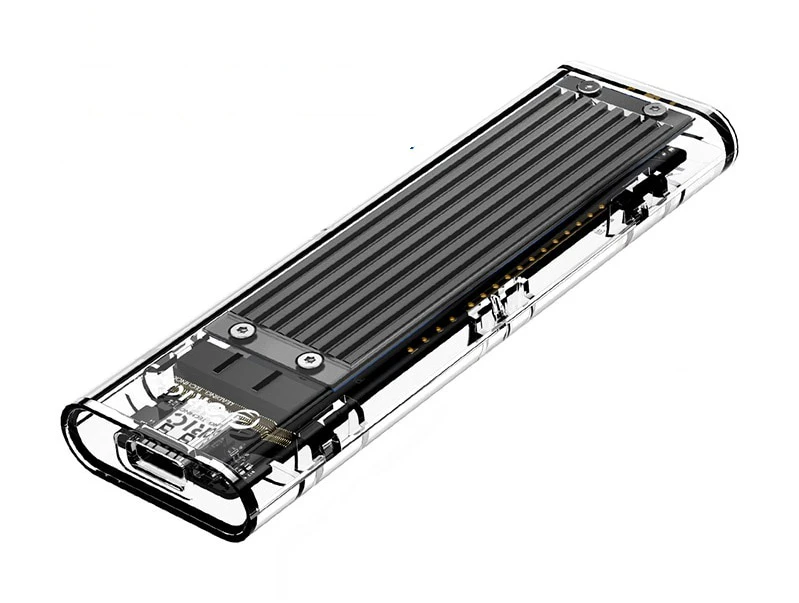Orico Clear Acrylic M2 SSD Case