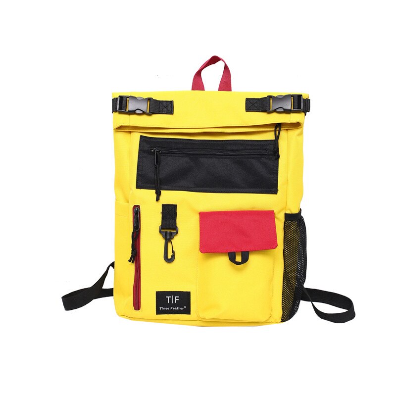 Yellow Canvas Backpack