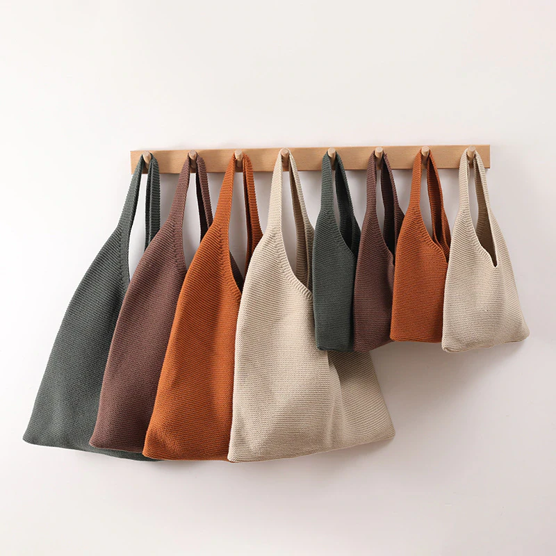 Knitted Shopping Bag