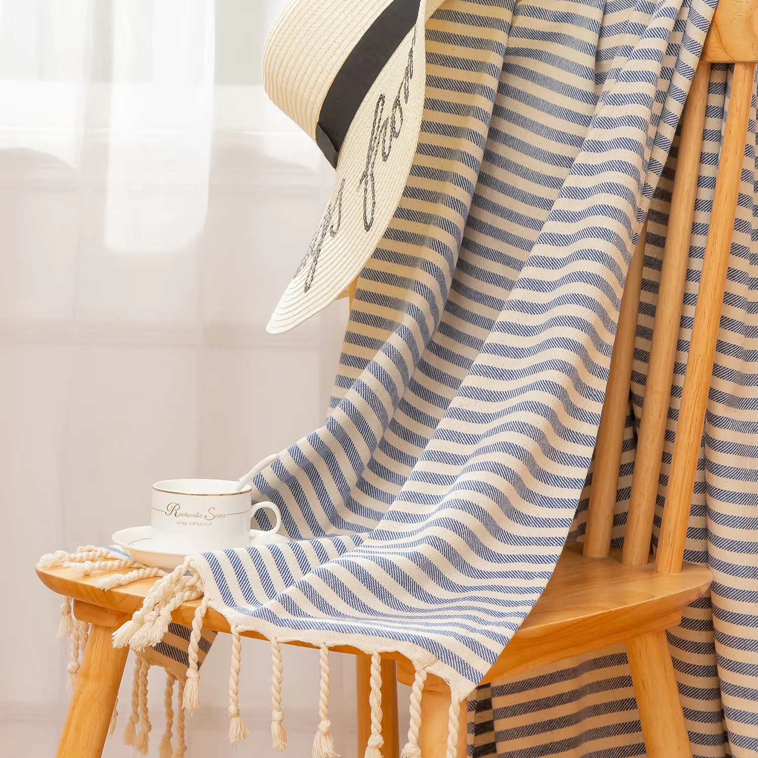 Striped Turkish Spa Towel