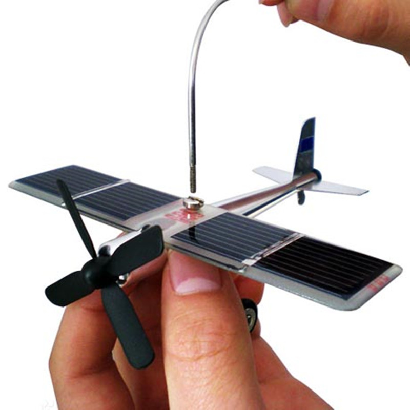 Solar Plane Toy Kit