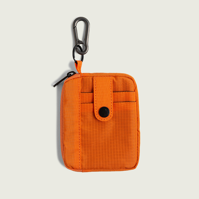 Nylon Clip Coin Purse