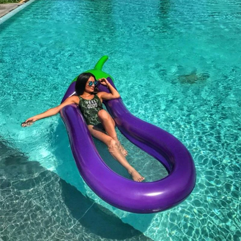 Eggplant Pool Floatie