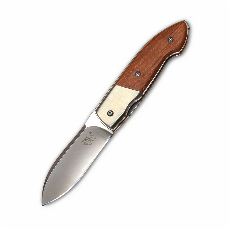 Folding Wood Handle Knife