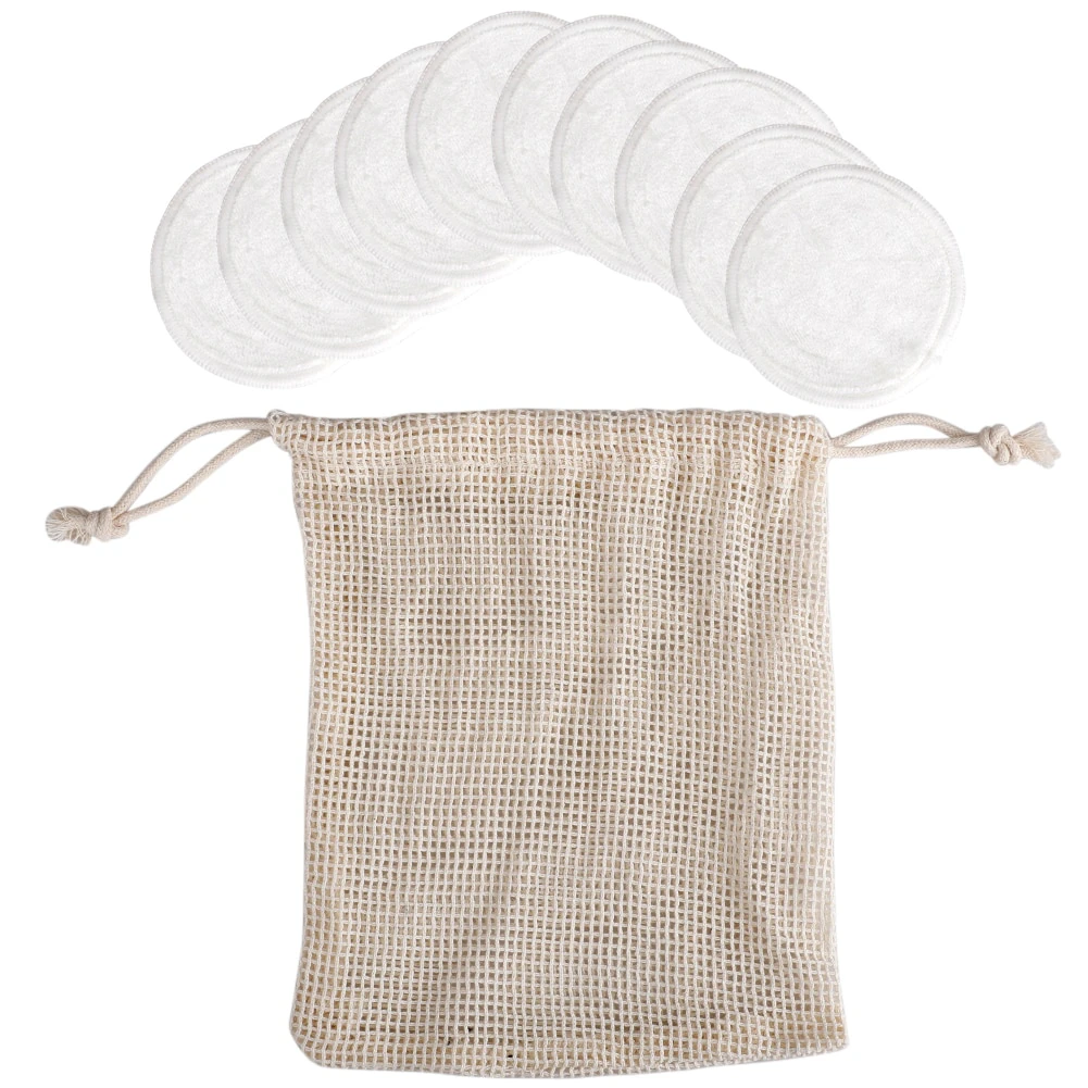 Reusable makeup removal pads