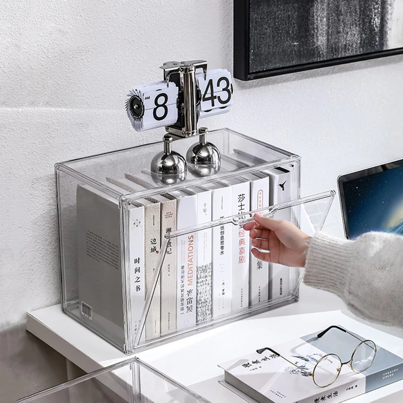 Transparent Book Box