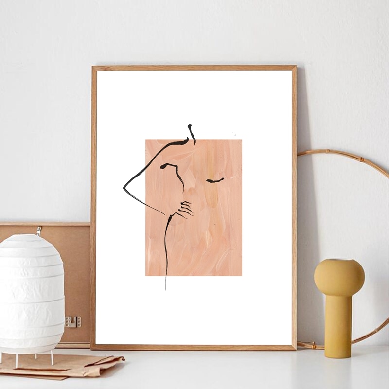 Minimal Abstract Art Print