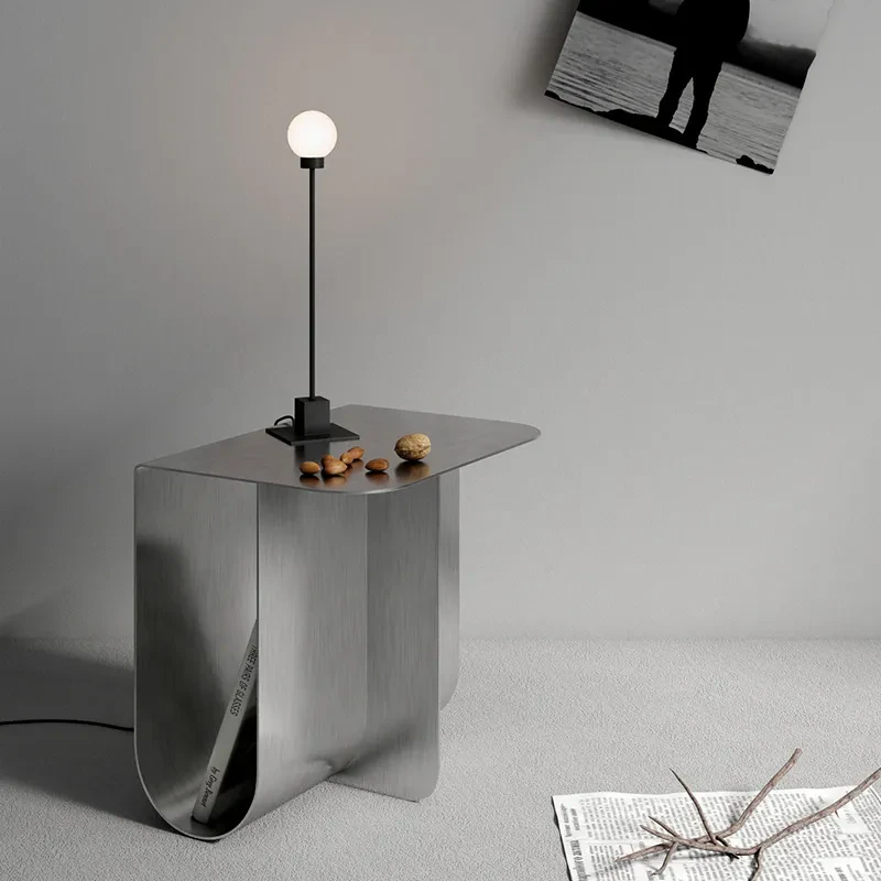 Stainless Steel Bedside Table