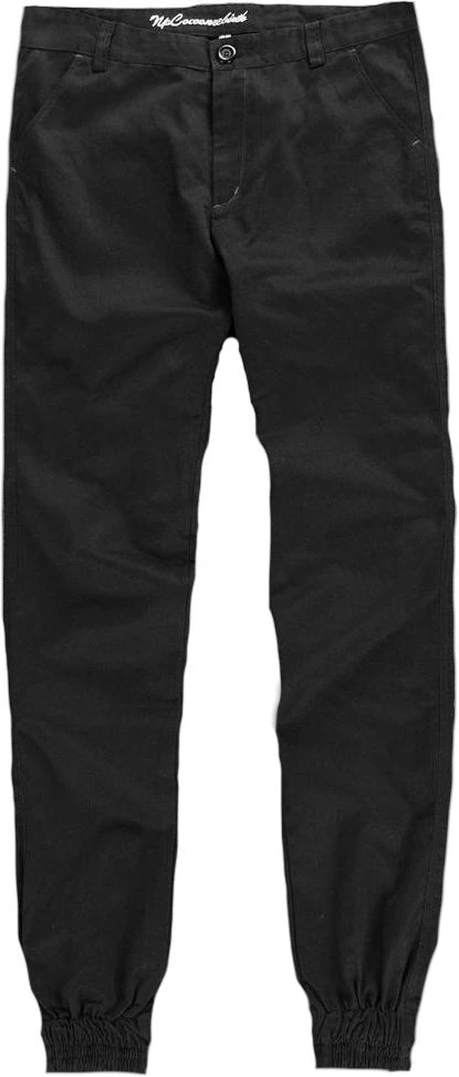Mens Elastic Cuff Skinny Harem Jogger Pants