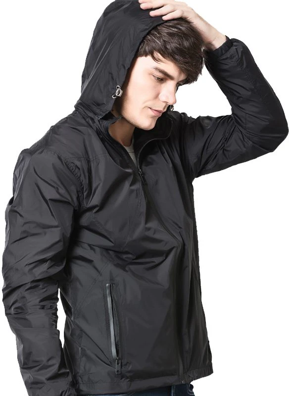 Mens Waterproof Windbreaker