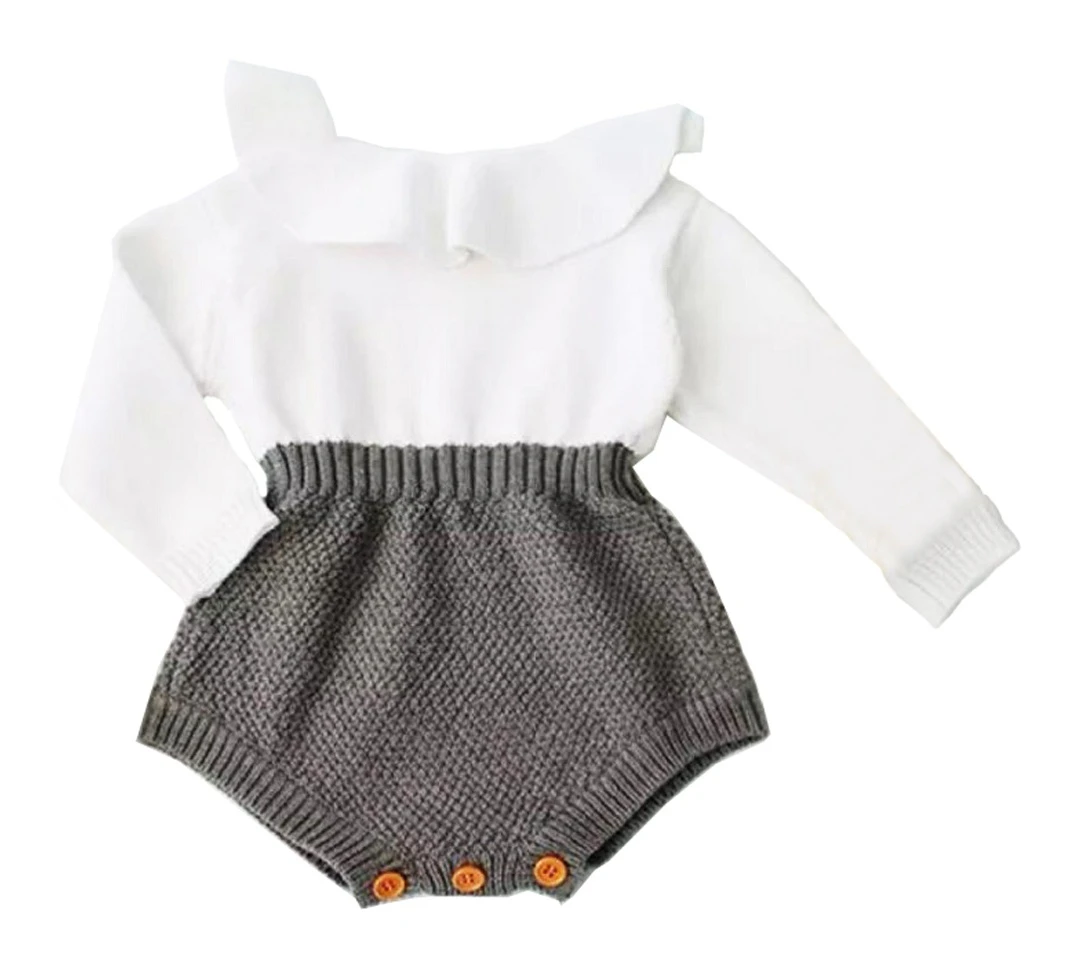Newborn Woollen Knitted Romper