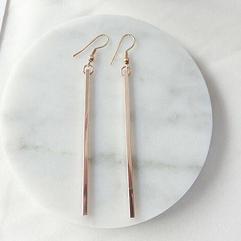 Tall Gold Earings