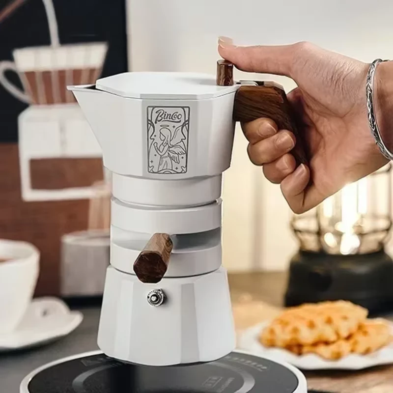 Double Valve Moka Pot
