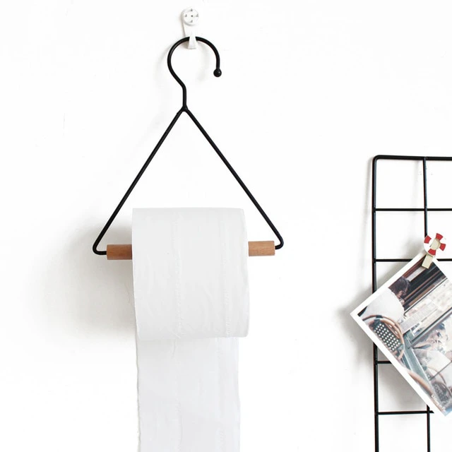 Geometric Toilet Roll Holder