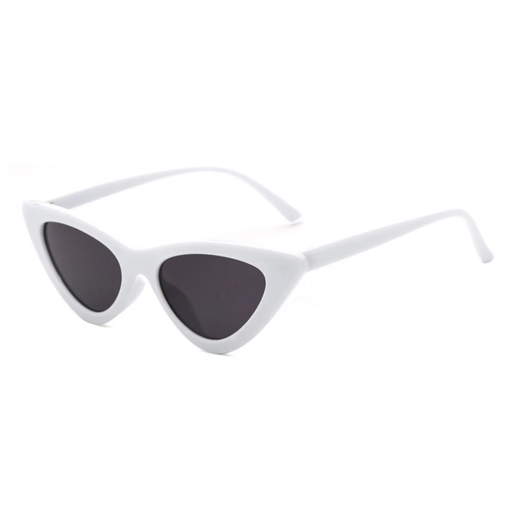 White Cat Eye Sunglasses