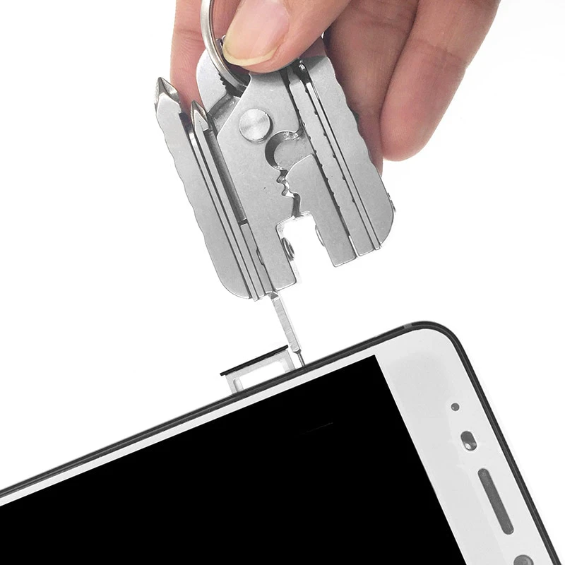 Stainless Steel 15 in 1 EDC Tool