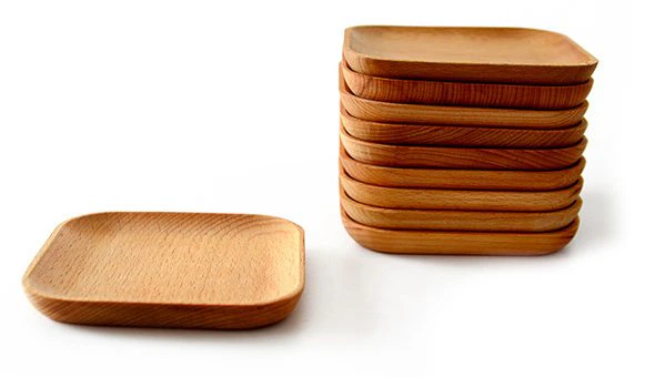 Beech Wood Plates