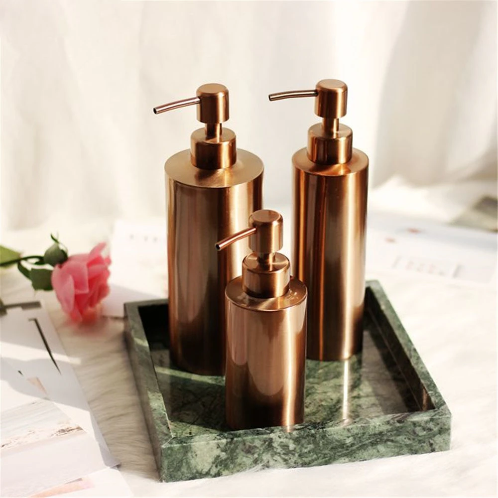 Gold Refillable Soap Dispenser