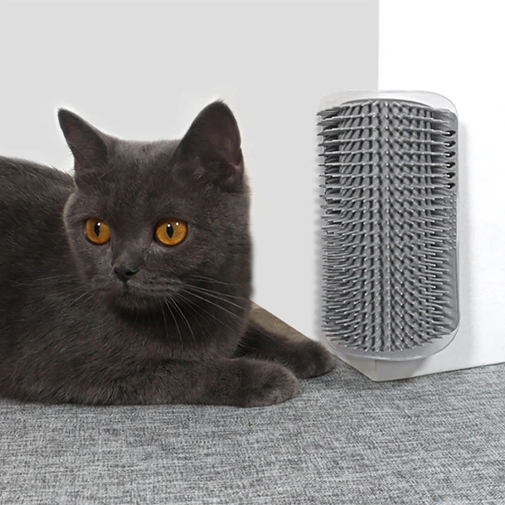 Mounted Cat Grooming Brush