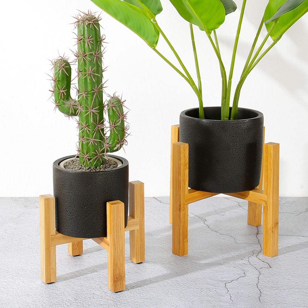 Bamboo Plant Stand