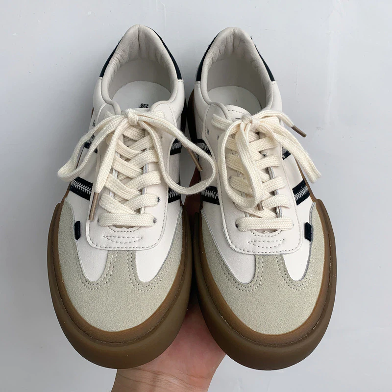 Women's Retro Low Cut Lace-Ups