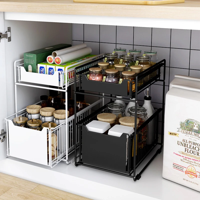 Under Sink Storage Shelf
