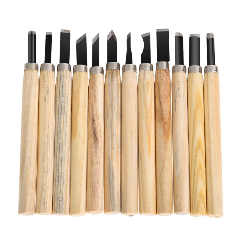 12pc Wood Carving Chisel Set