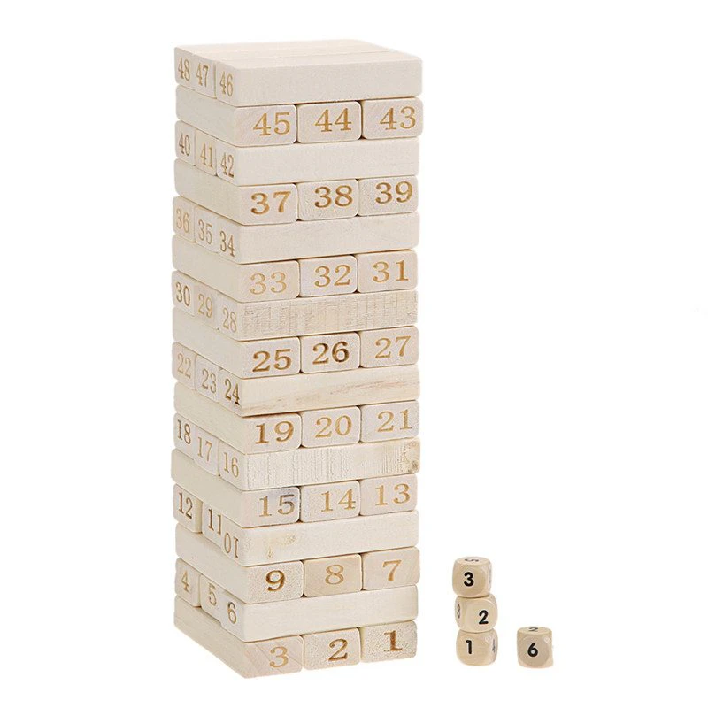 Wood Block Stack Game