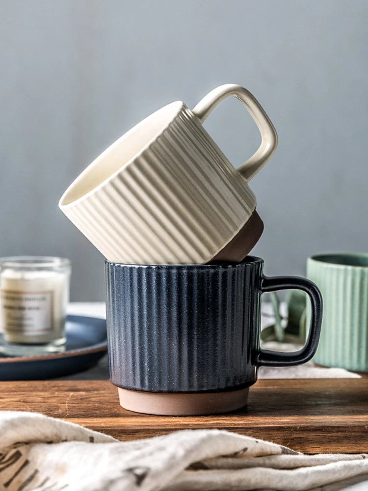 Textured Ceramic Mug