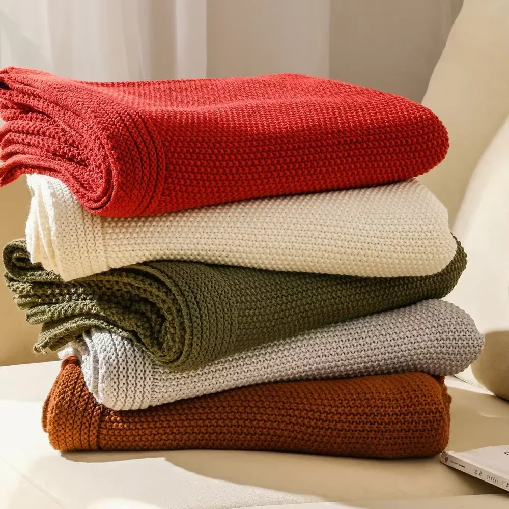 Waffle Knit Blanket