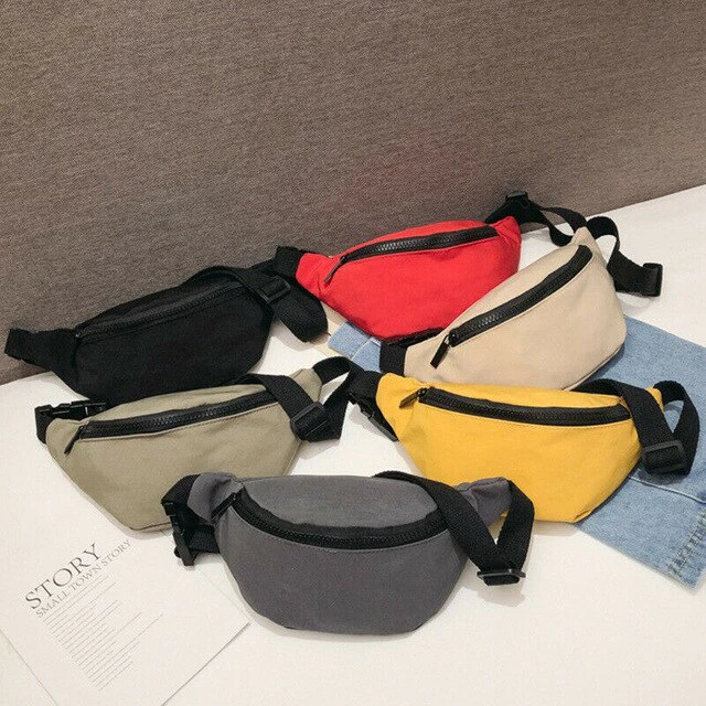 Canvas Oversize Bum Bag
