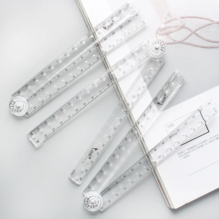 Transparent Folding Ruler