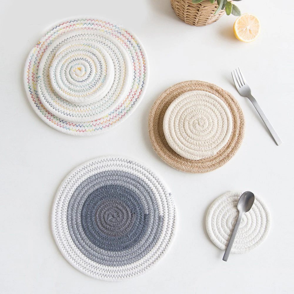 Cotton Spiral Insulated Placemats