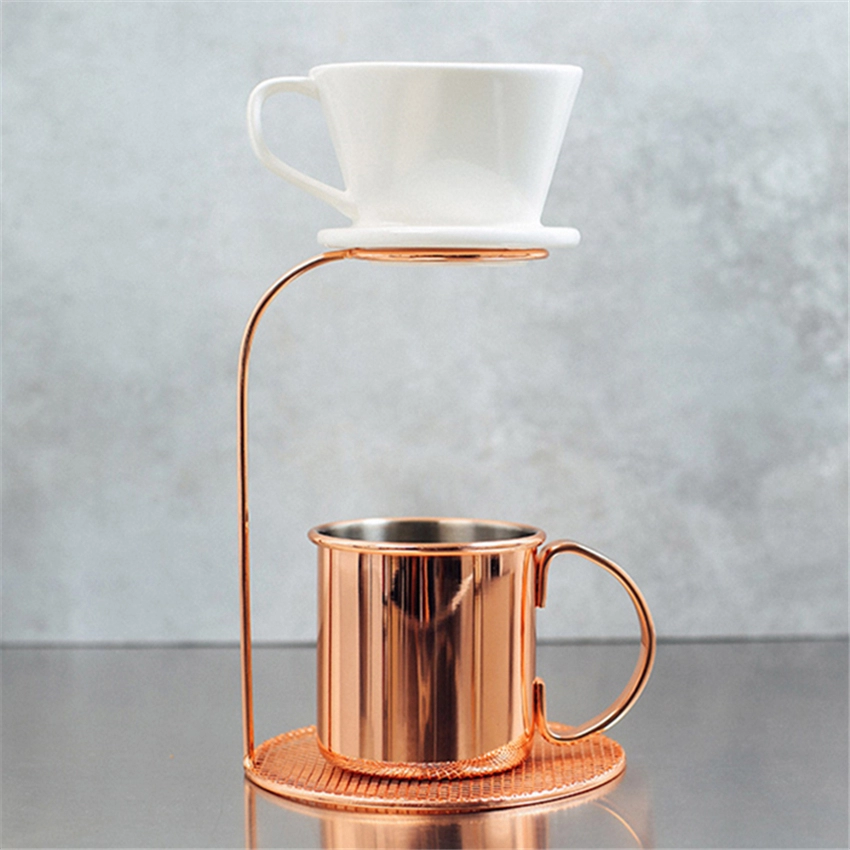 Rose Gold Coffee Dripper Stand