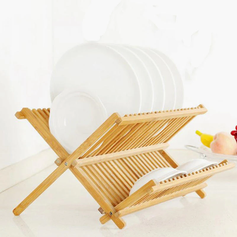 Bamboo Dish Drying Rack