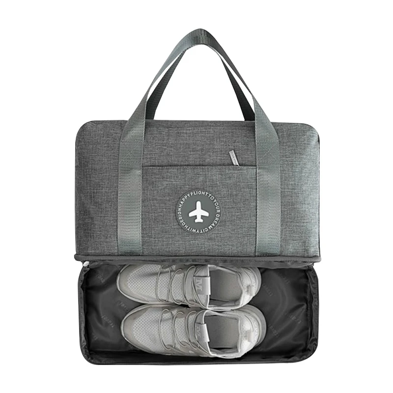 Travel Bag With Shoe Pouch