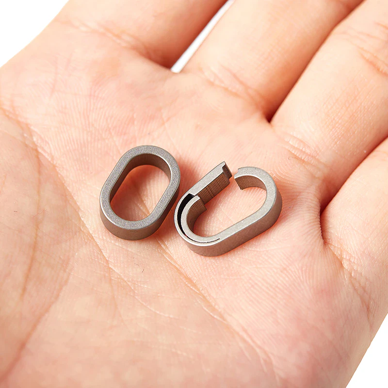 Mini Titanium Key Ring