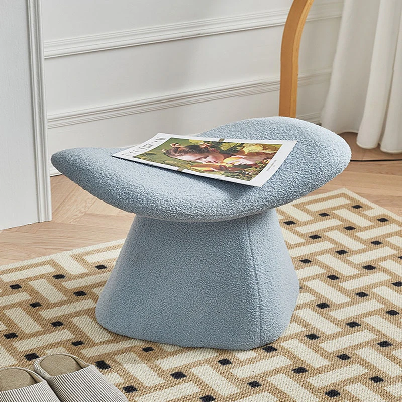 Plush Stool Chair