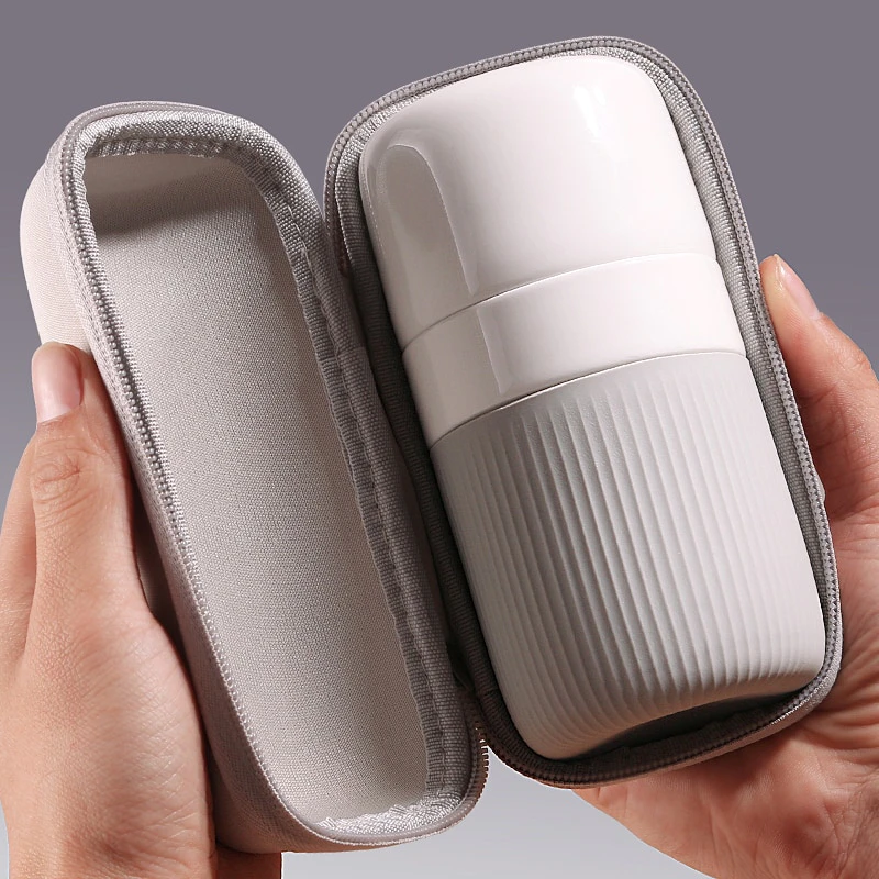 Ceramic Travel Tea Brew Cup