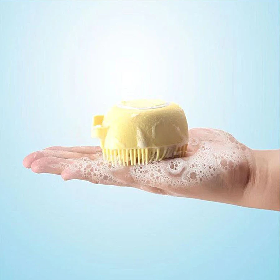 Silicone Sudsy Pet Brush