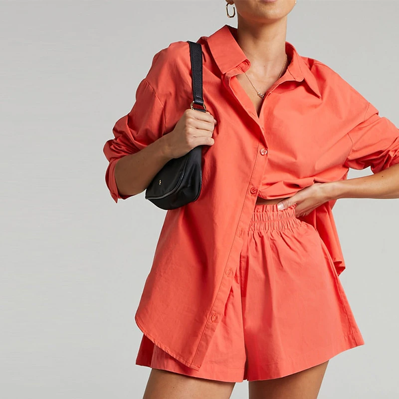 Summer Button-Up Set
