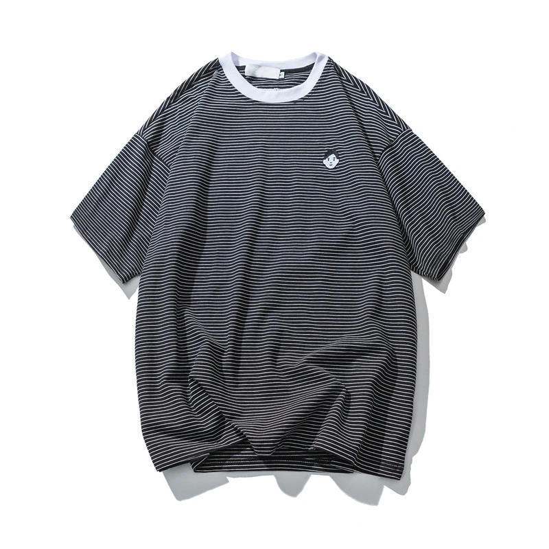 Monochrome Face Stripe Tee