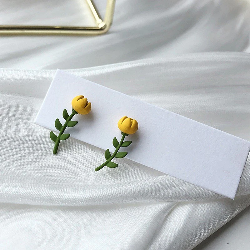 Flower Stud Earrings