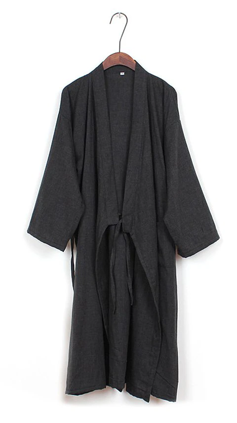 Cotton Japanese Kimono Bathrobe