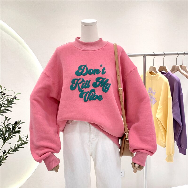 Don't Kill My Vibe Crew Neck Jumper